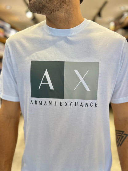 Camiseta Armani Hombre Blanco