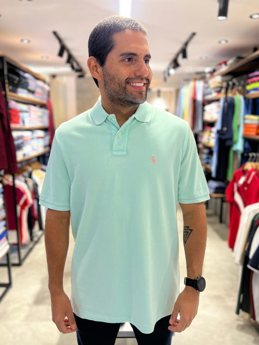 Polo R.L hombre Verde Menta