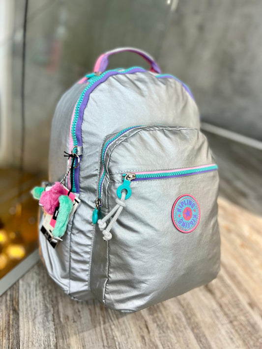Morral Talla L Plateado