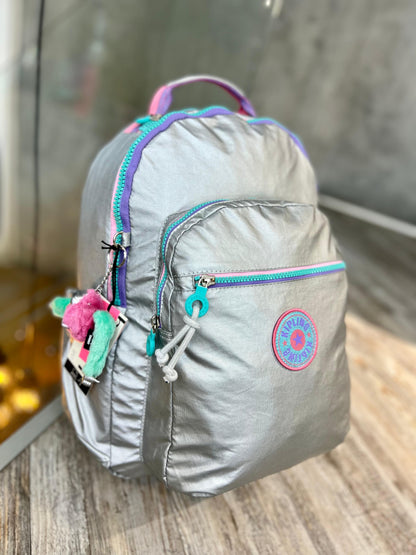 Morral Talla L Plateado