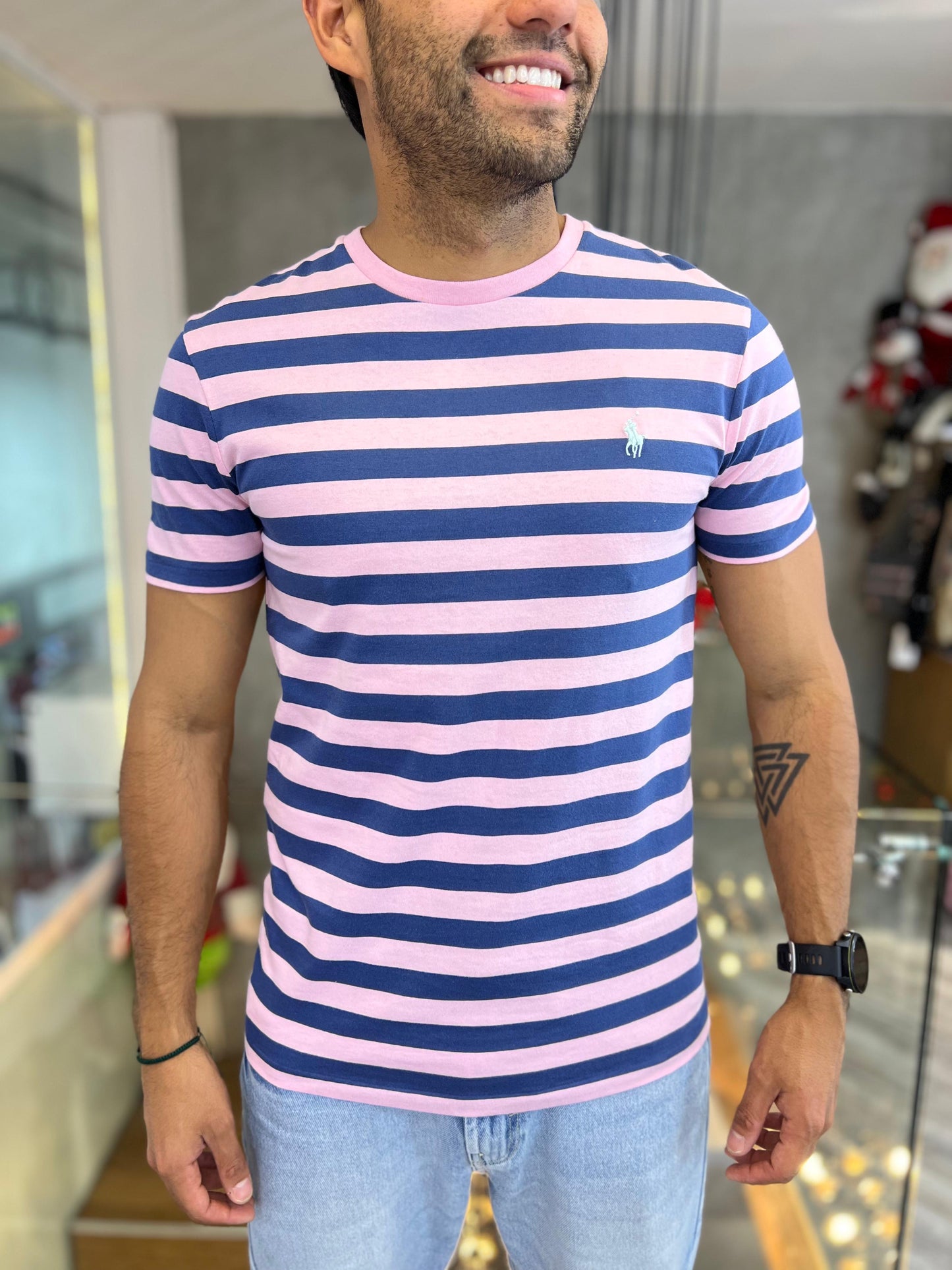 Camiseta Polo R.L hombre Algodón