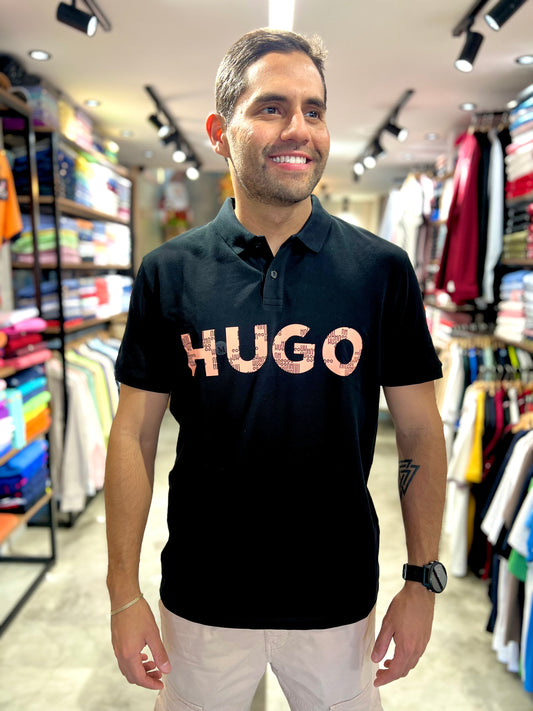 Polo Hugo Boss Negro