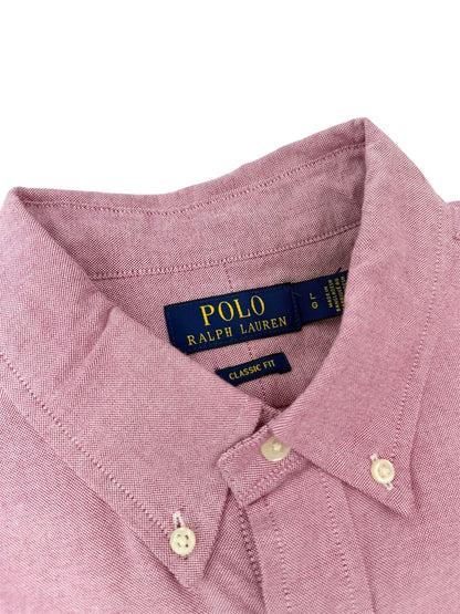 Camisa Polo R.L hombre Oxford