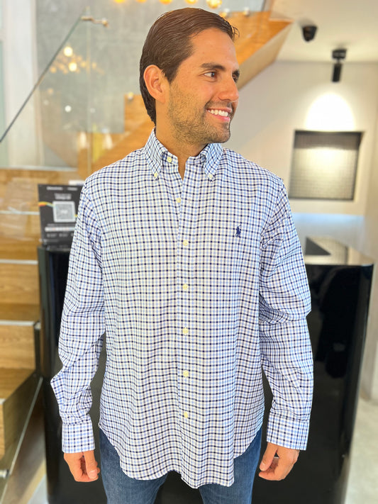 Camisa Polo R.L hombre Algodón