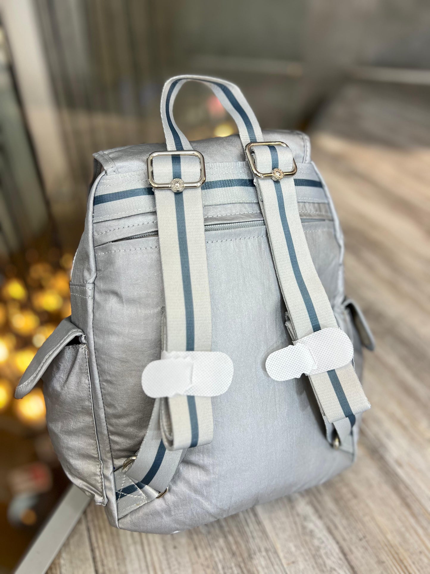 Morral Talla S City Pack Plateado