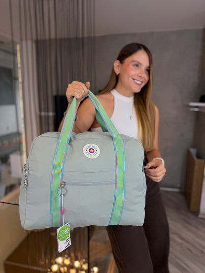 Maleta De Mano Celeste