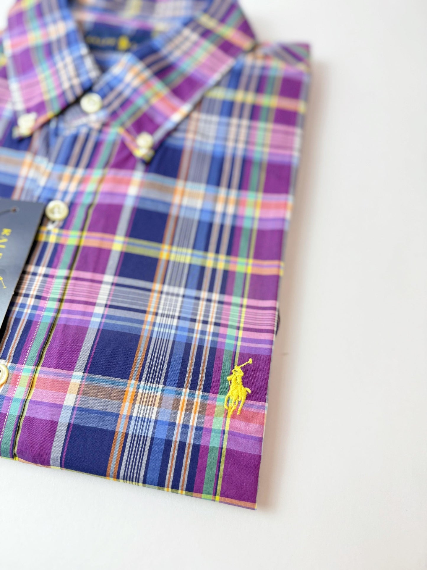 Camisa Polo R.L hombre Algodón