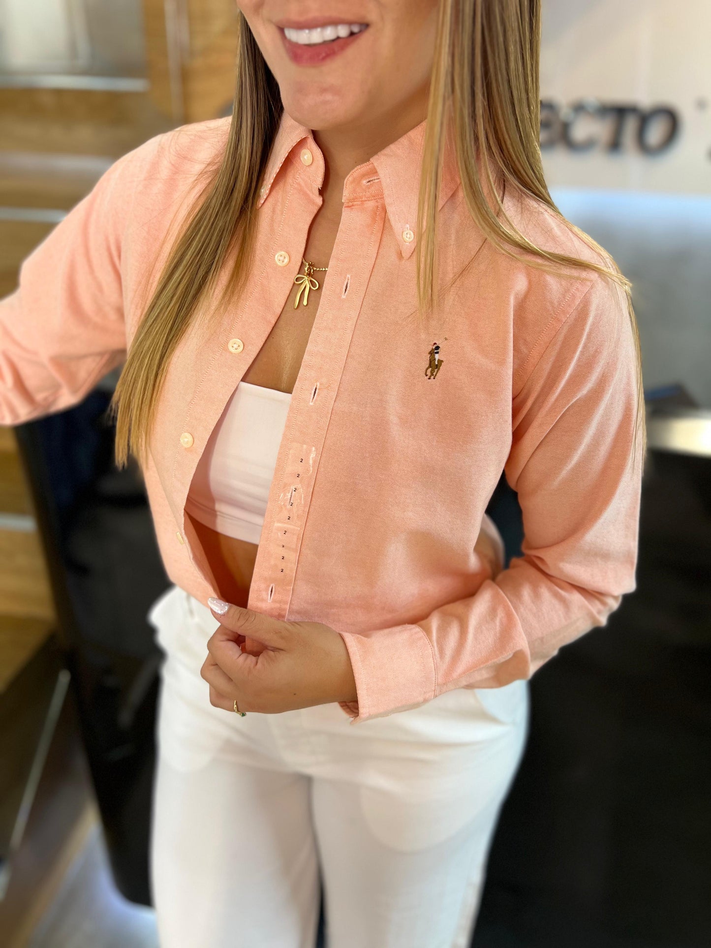 Camisa Polo R.L dama