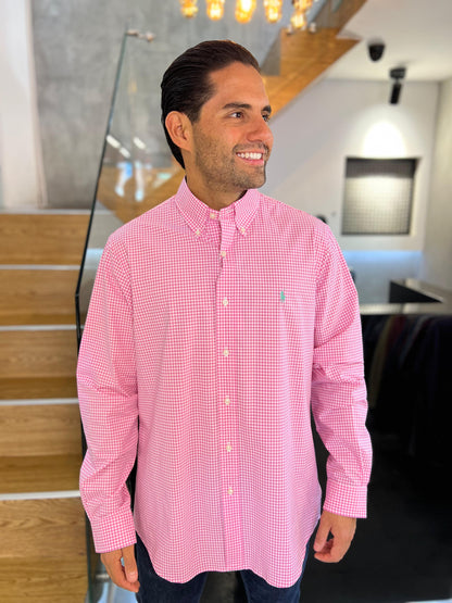 Camisa Polo R.L hombre Algodón