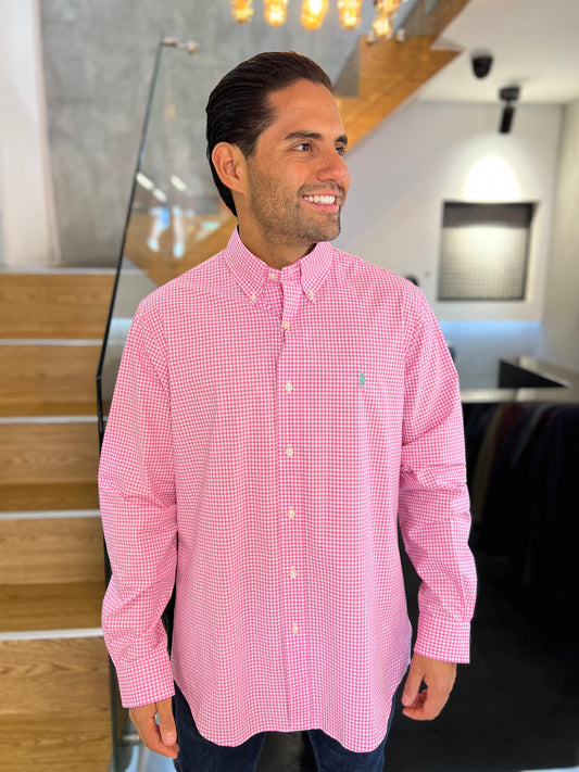Camisa Polo R.L hombre Algodón