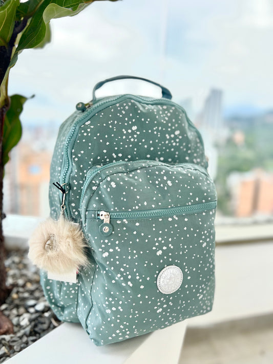 Morral Talla L Celeste Estampado