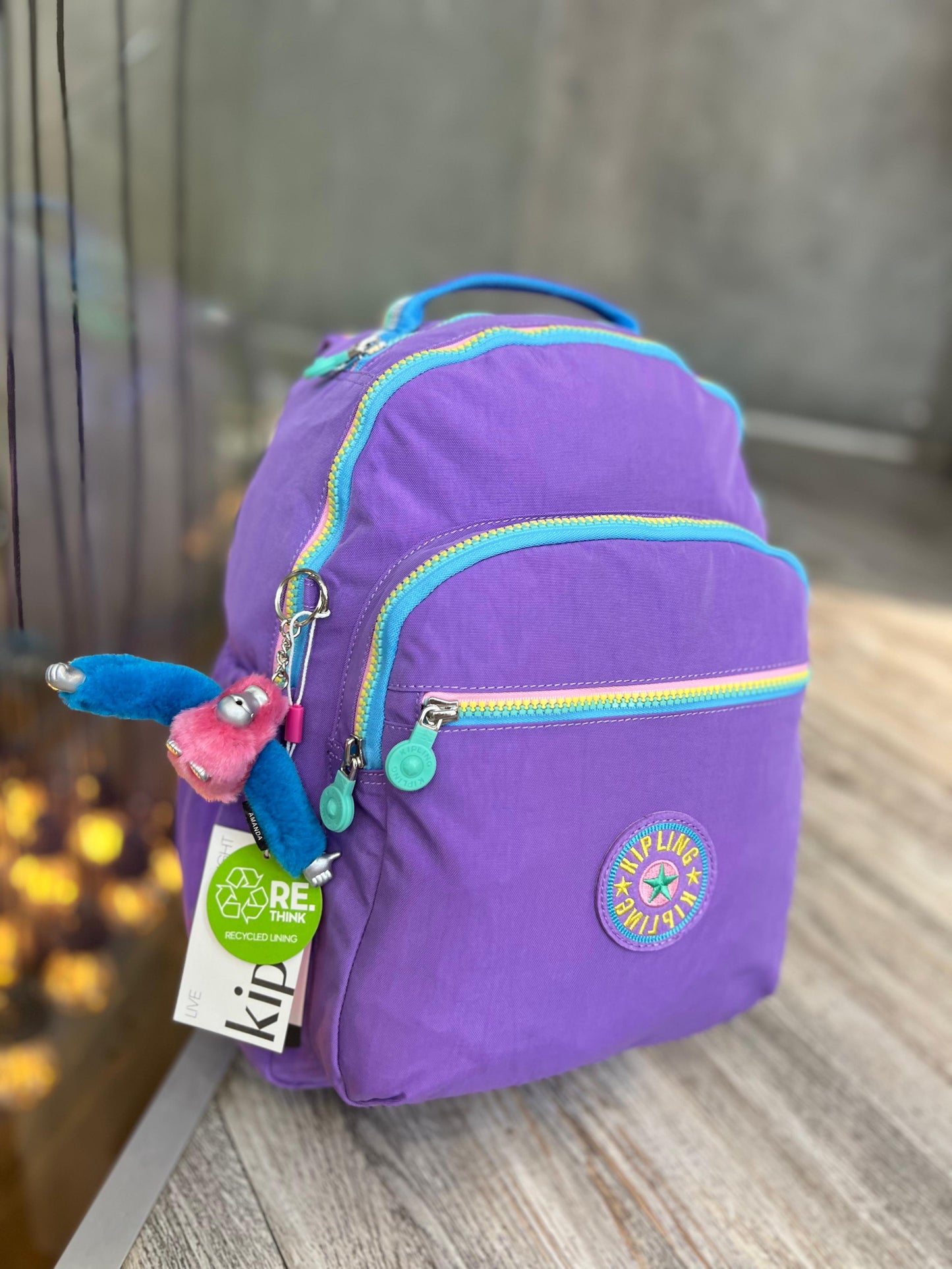 Morral talla M Morado