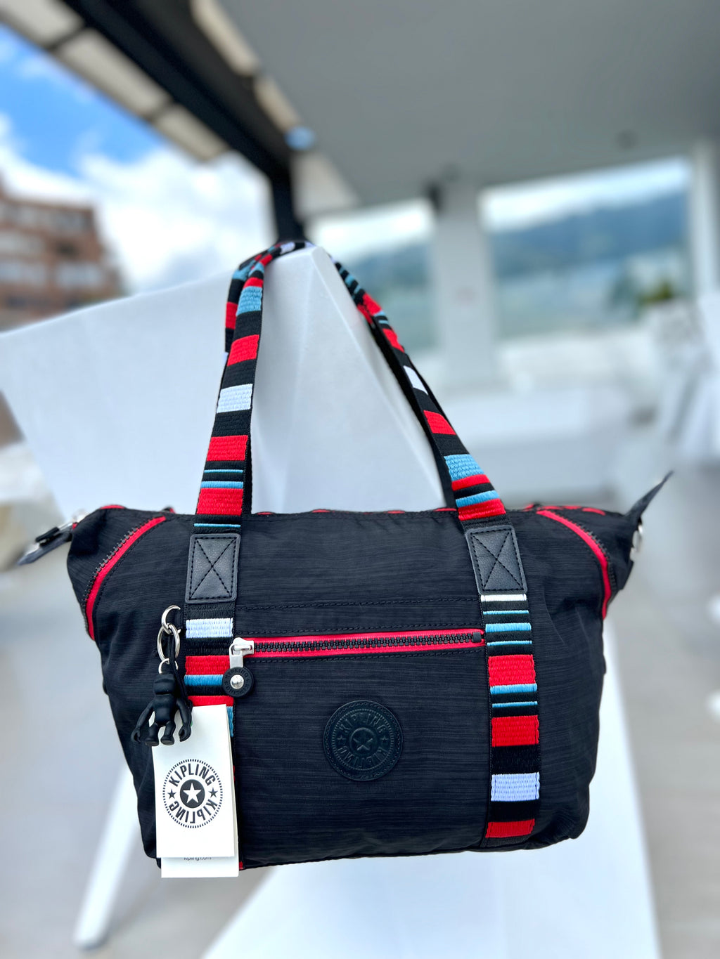 Bolso De Mano Art Negro