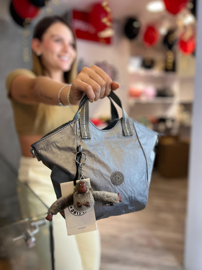 Bolso Manos Libres Plomo