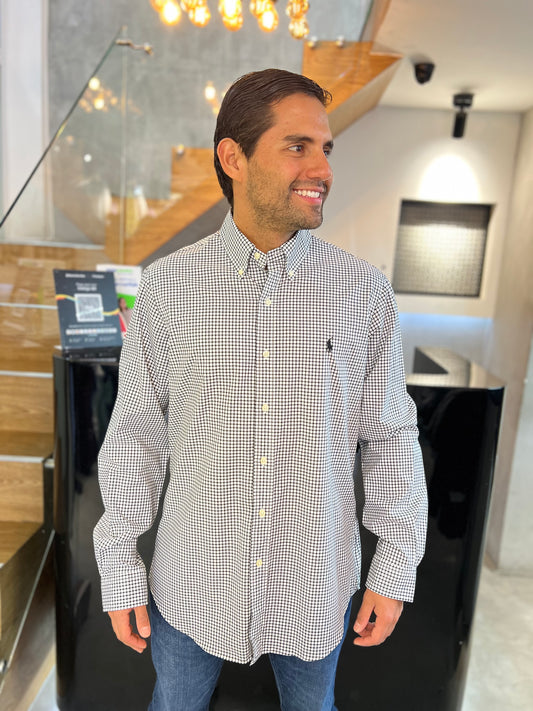 Camisa Polo R.L hombre Algodón