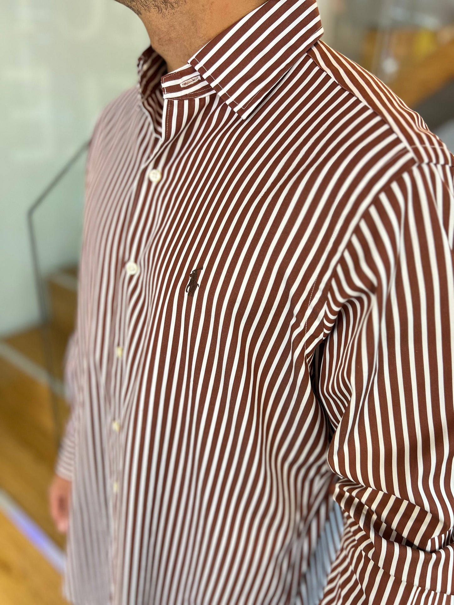 Camisa Polo R.L hombre Algodón