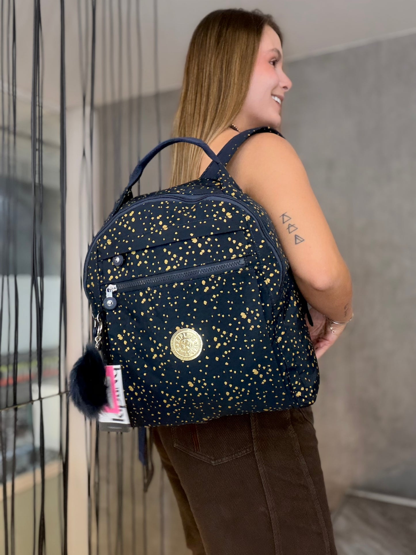 Morral talla M Azul