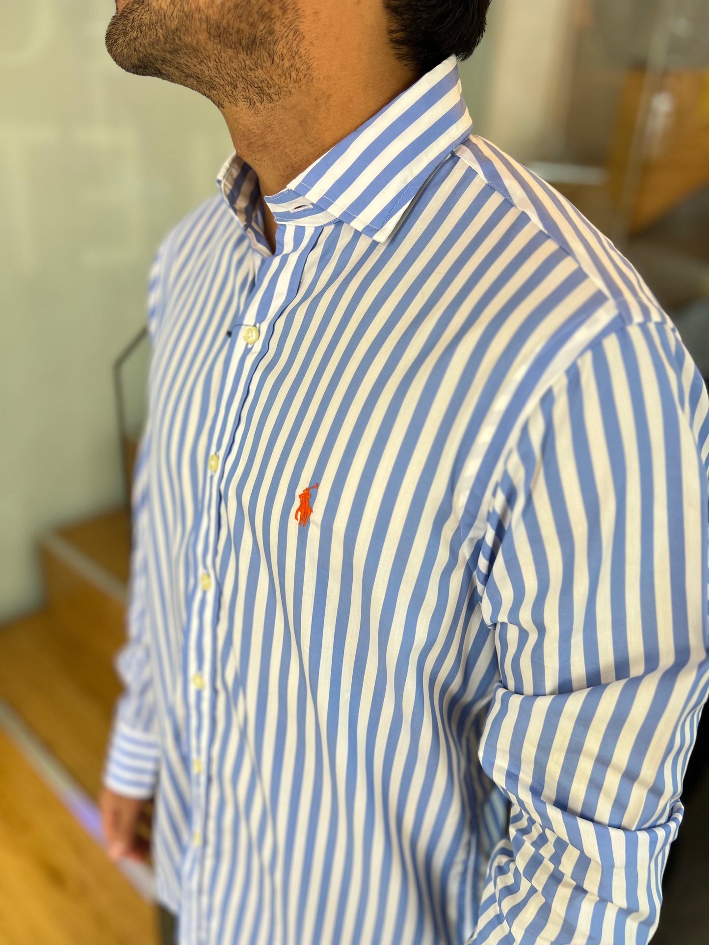 Camisa Polo R.L hombre Algodón