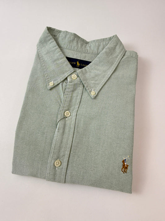Camisa Polo R.L hombre Oxford