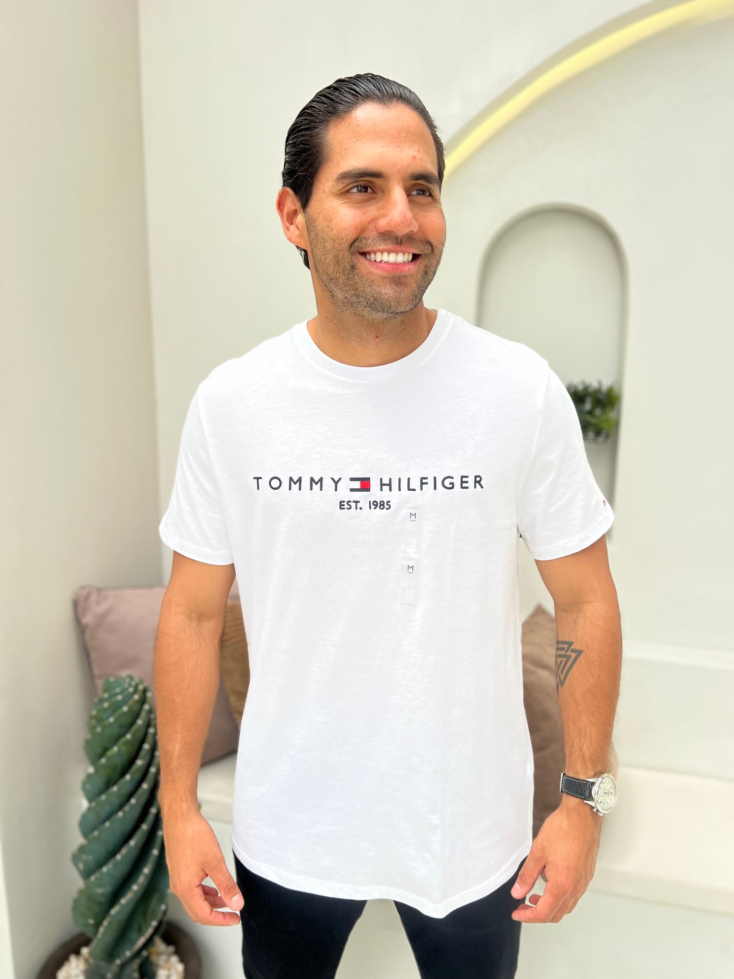 Camiseta Tommy Hilfiger Blanca