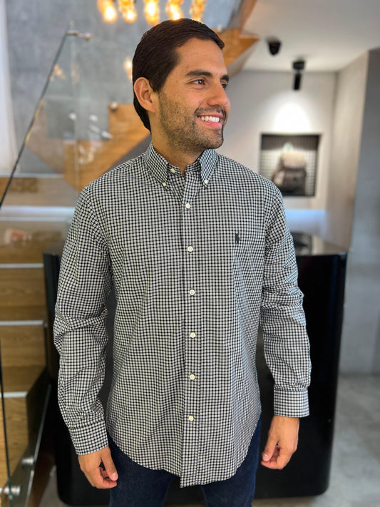 Camisa Polo R.L hombre Algodón