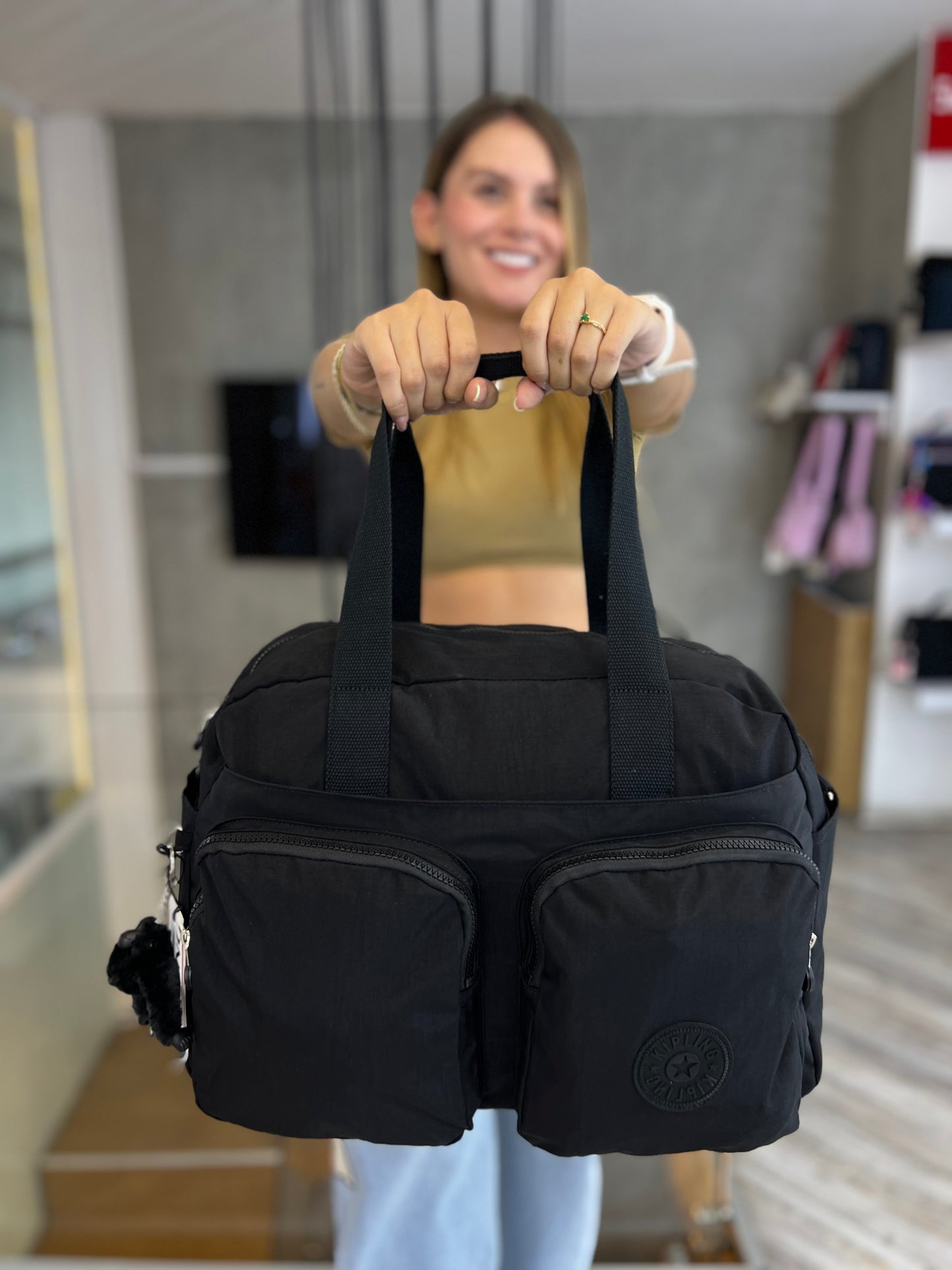 Bolso de Mano Negro