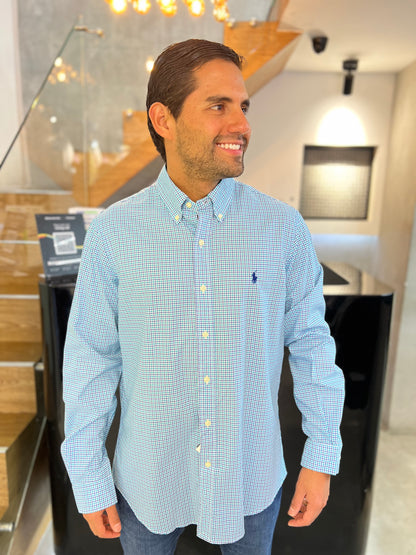Camisa Polo R.L hombre Algodón