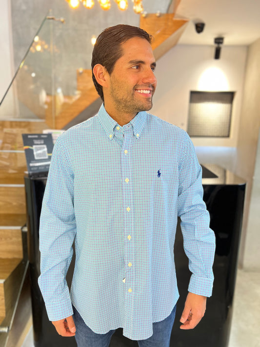 Camisa Polo R.L hombre Algodón
