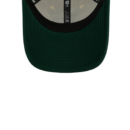 Gorra New Era Oakland Athletics 940 Ajustable Beige - Verde