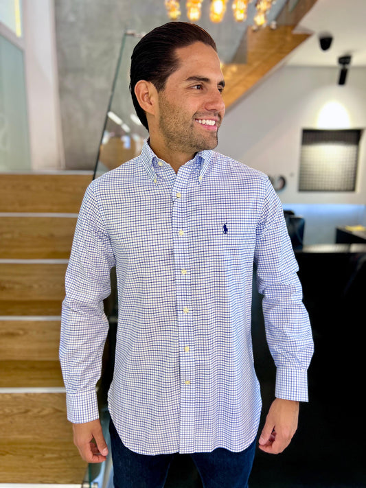 Camisa Polo R.L hombre Algodón
