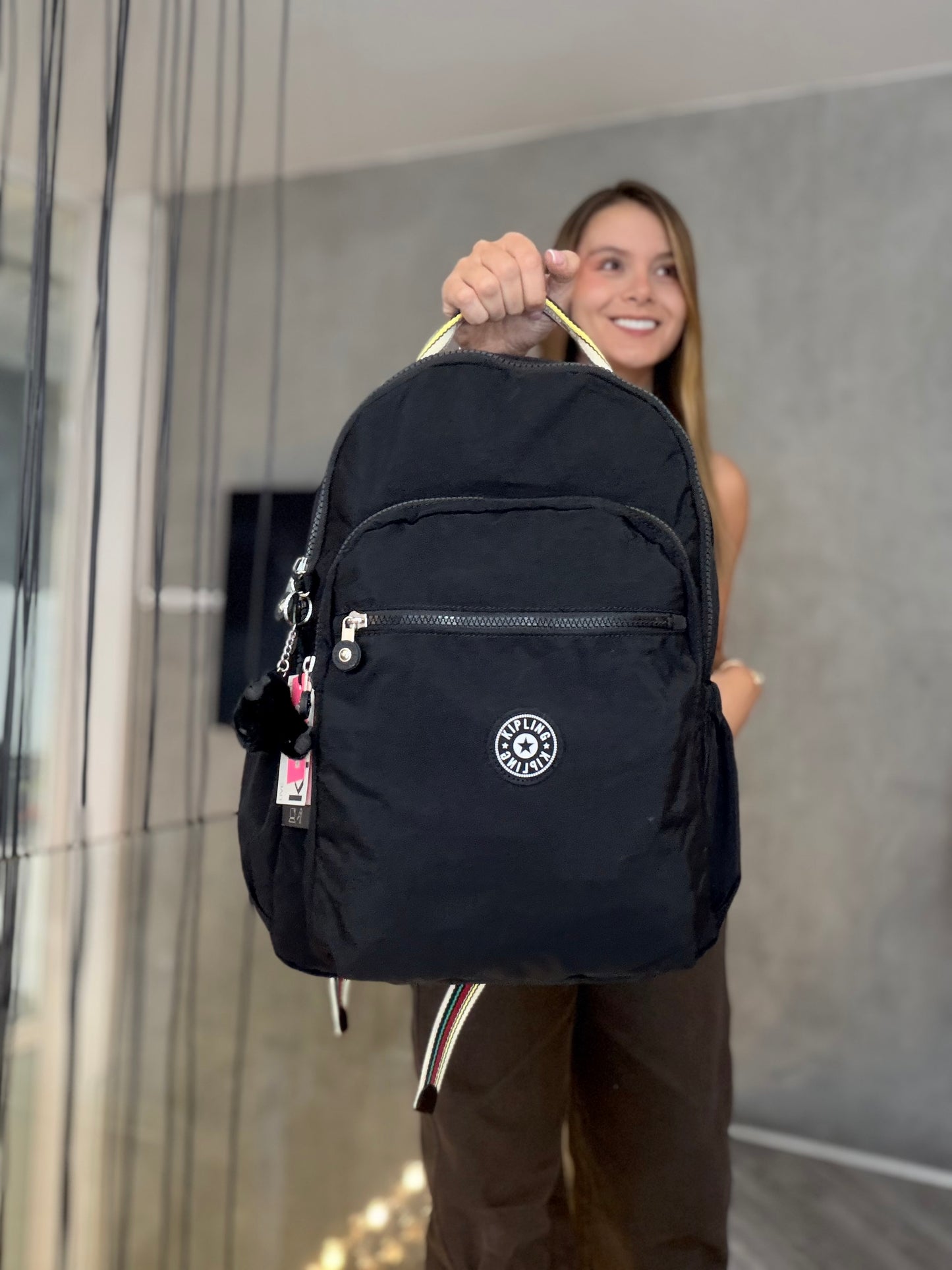 Morral Talla L Negro