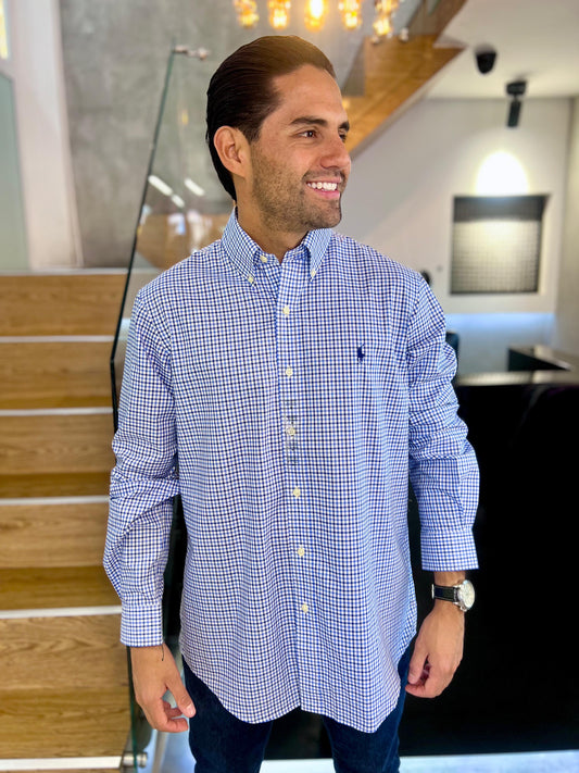 Camisa Polo R.L hombre Algodón