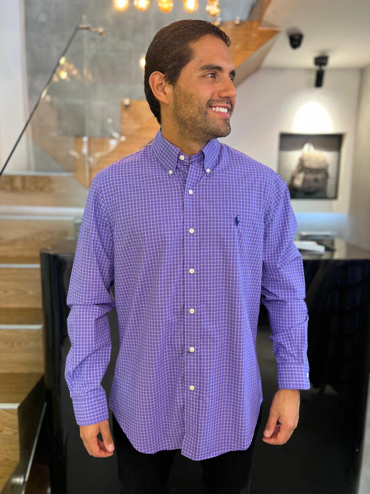 Camisa Polo R.L hombre Algodón