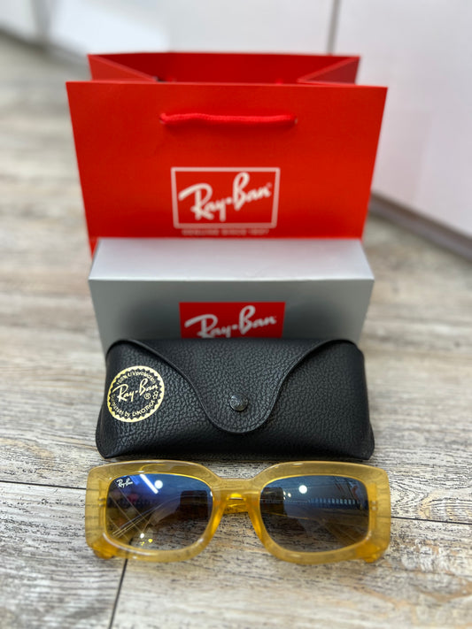 Gafas De Sol Marco Transparente Lente Degrade