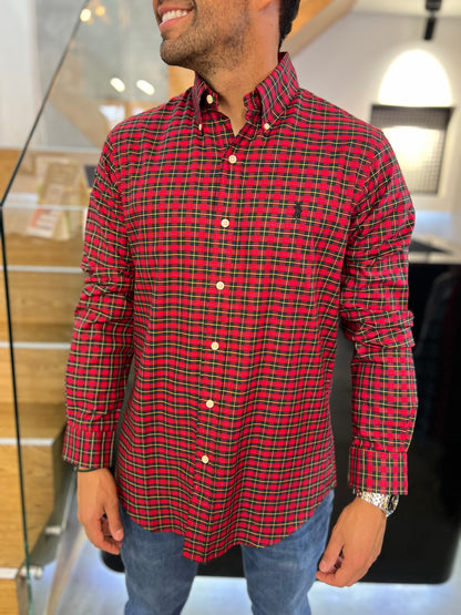 Camisa Polo R.L hombre Algodón