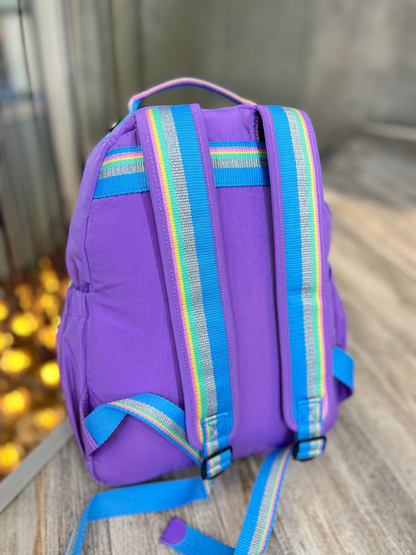 Morral talla M Morado