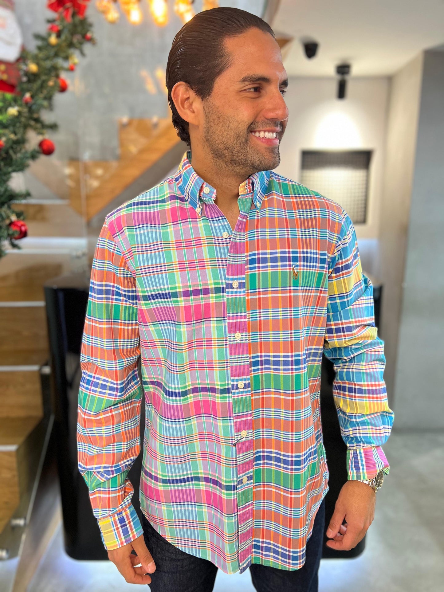 Camisa Polo R.L hombre Oxford Nueva Colección