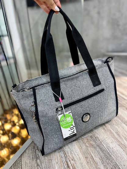 Bolso de Mano Gris