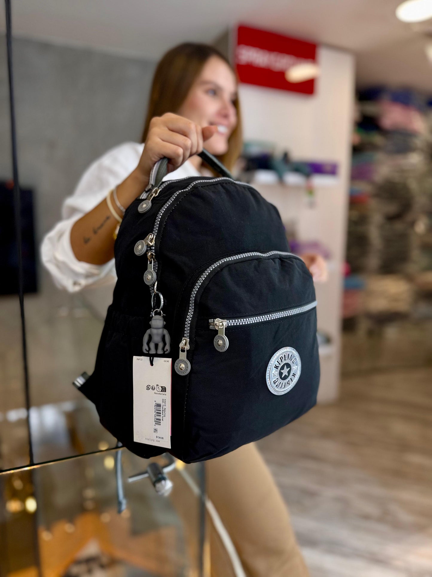 Morral talla M Negro