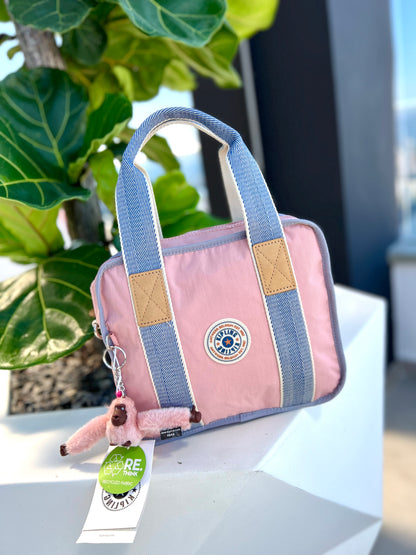 Bolso De Mano Rosa Lujo