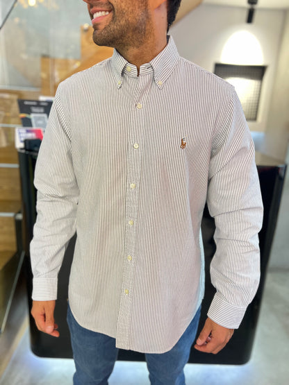Camisa Polo R.L hombre Oxford