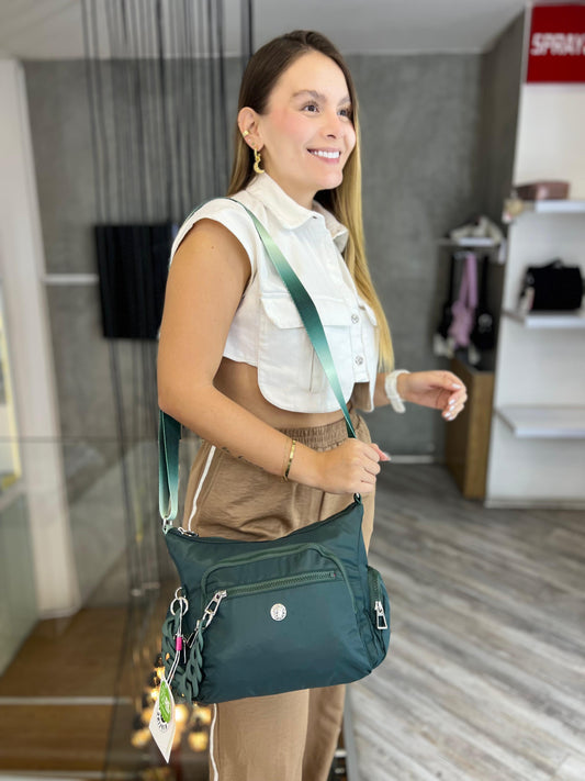 Bolso de Mano Verde