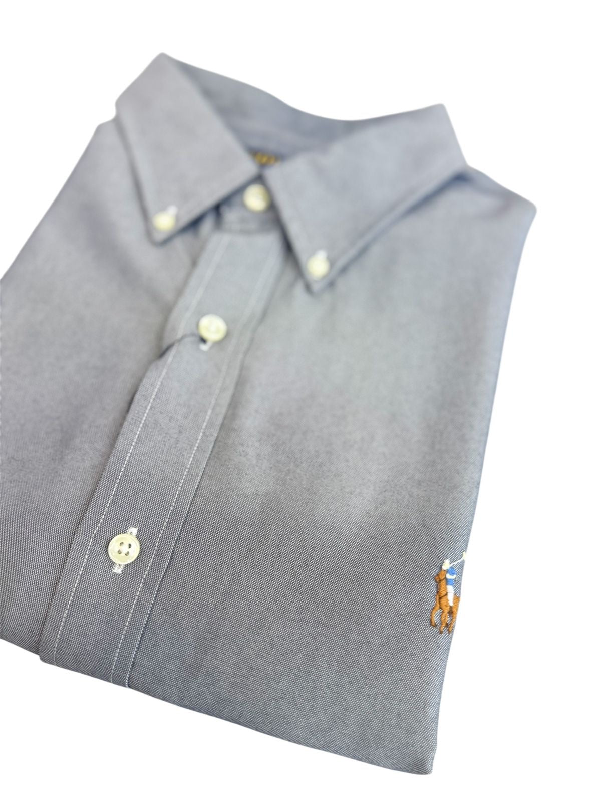 Camisa Polo R.L hombre Performance Gris