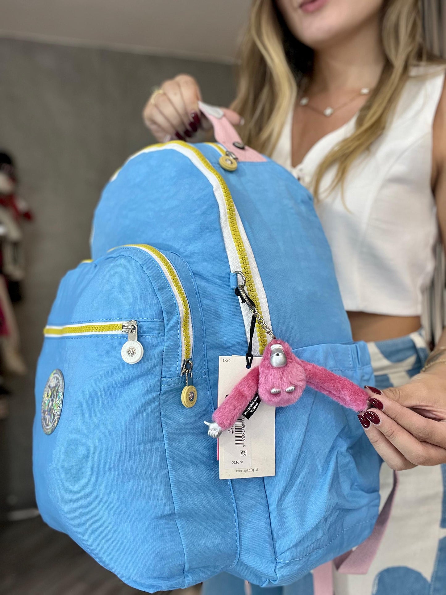 Morral Talla L Azul