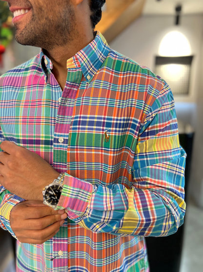 Camisa Polo R.L hombre Oxford Nueva Colección