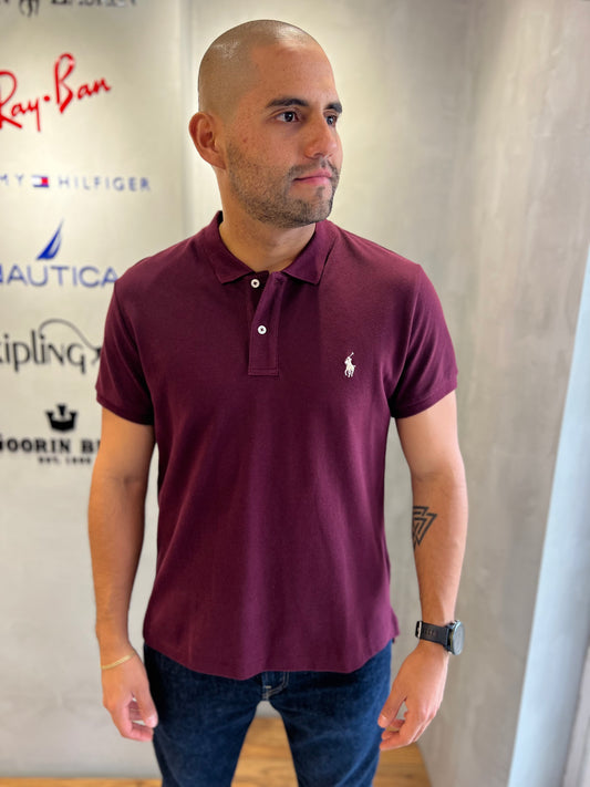 Polo R.L hombre Vinotinto