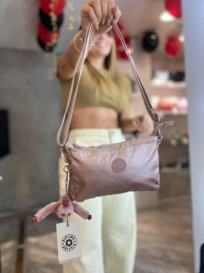 Bolso Manos Libres Oro Rosa