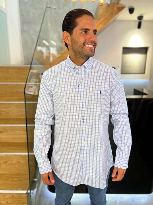 Camisa Polo R.L hombre Algodón