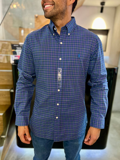 Camisa Polo R.L hombre Algodón Slim Fit