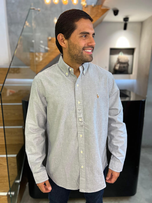 Camisa Polo R.L hombre Oxford